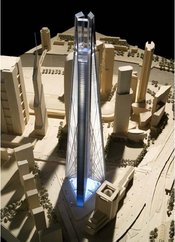 Russia tower model